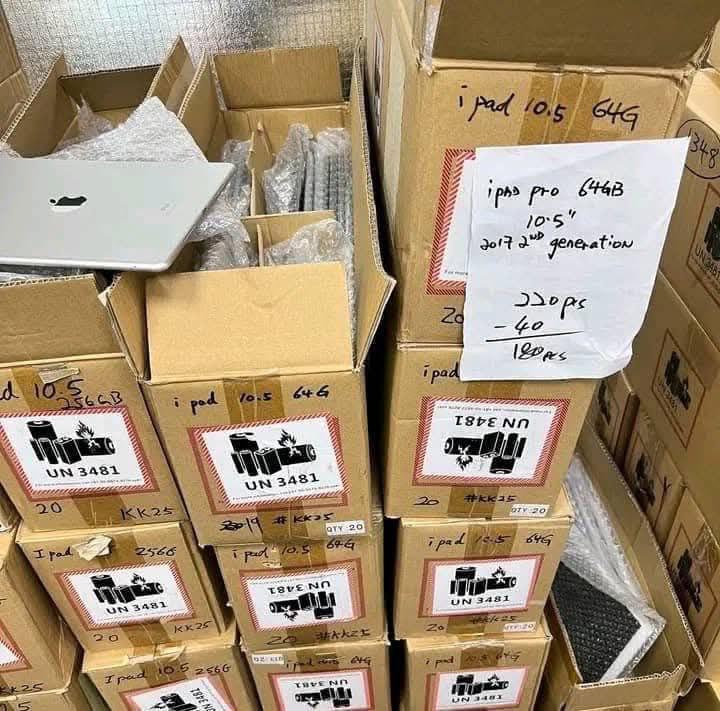 iPad Pro Pallet (500GB) - 25 Units per Pallet